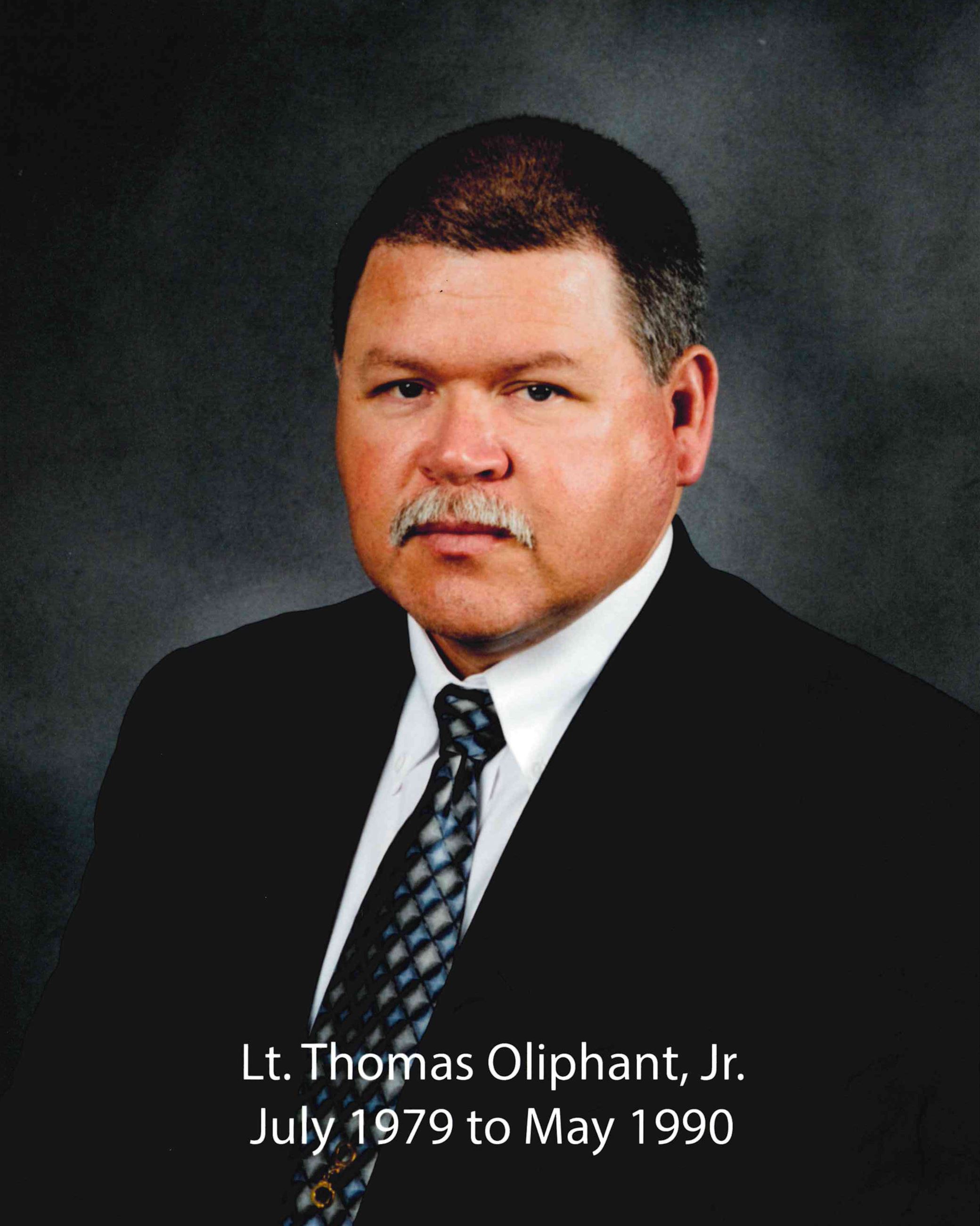 Lt Thomas Oliphant