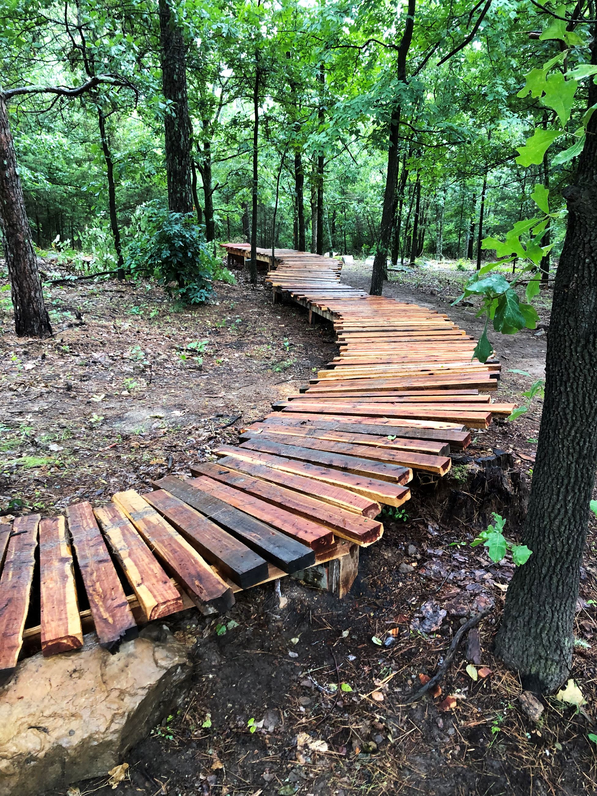 Wooden Bike Trail
