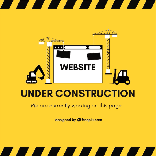 Website Under Construction Image